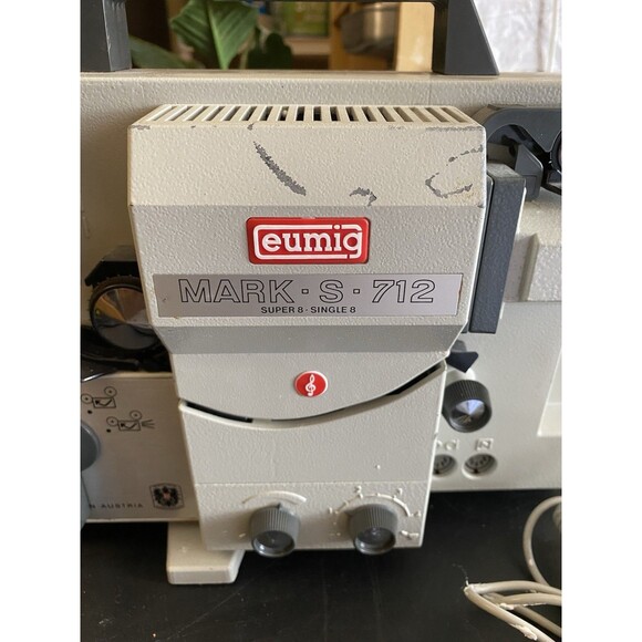 Eumig Large Movie projector, Space age, 1970s, MARK-S-712 Super 8 Single 8 115 W - Picture 6 of 16